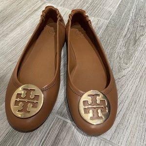Tory Burch mini flats travel ballet